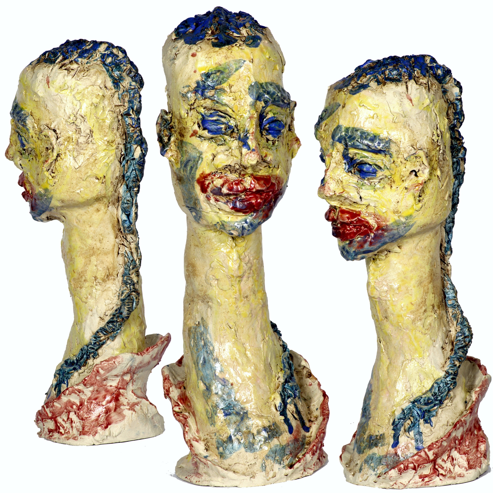 Sculpture, Bust, Ceramics